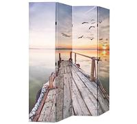 Generico Paravento Pieghevole 160x170 cm Stampa Lago,Separè-245882