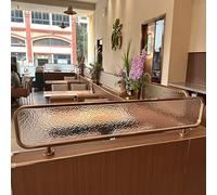 Generico Parete divisoria in Vetro per ristoranti, Pannello divisorio Multiuso da bancone - Divisorio per Sale da Pranzo di ristoranti e Bar di Hotel, Migliora Il Comfort e la Privacy (70 * 50 cm)