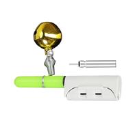 Genérico Parola brillante per la Picchi di allarme di morso, lampada impermeabile | Accessorio per la notte, batteria inclusa, design a campana per pali, attrezzi per esterni,