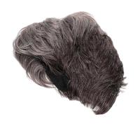 Generico Parrucca Per Uomo Uomini Cosplay Costume Da Hippie Costume Da Uomo Parrucca Di Per Parrucca Cosplay Corta Light Grey Filo Ad Alta Temperatura