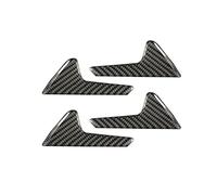 Generico Parti decorative 4 Pezzi Interni Auto Per Per Golf 7 MK7 R GTE GTD 2013 2014-2019 Copertura Della Maniglia Porta In Fibra Di Carbonio Morbida