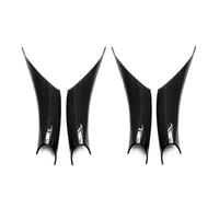 Generico Parti decorative Copertura Protettiva Per Bracciolo Con Maniglia Per Pannello Interno Della Porta Struttura In Carbonio Per Auto Per Serie 3 4 F30 2012-2016(4pcs)