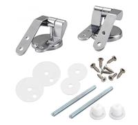 Generico Parti di Ricambio for Cerniere del Sedile del Water in Acciaio Inossidabile, montaggi con Viti, bulloni e Dadi