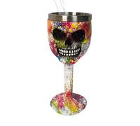 Generico Party Skull Drinking Cup - Hand-Drawn Wine Goblet Practical