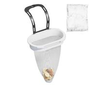 Generico Passoire Évier Cuisine Avec 50 Sacs En Maille - Filtre Anti-Déchets Suspendu | Capture Restes Alimentaires, Cheveux, Thé, Fibres | Fournitures Ménagères Anti-Bouchons - Support De Rangement