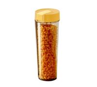 Generico Pasta Container, Airtight Food Containers, Kitchen Jar with Lid, Adorable Noodle Canister, Flour Cereal Pasta, Pantry Storage Organizer for Kitchens, 3.78x10.75 inches