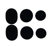 Genérico Patch Di Riparazione Scarpe: Sostituzione Insert Patch Di Riparazione Scarpe Da Ginnastica Sostituzione Del Tallone Di 6 Pezzi, nero, Consulte la descripción