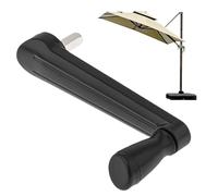 Generico Patio Umbrella Crank, Umbrella Replacement Parts, Adjustable Compact Umbrellas Handle Replacement for Patio Garden Park Beach, Canopy Repair Tool, Replacements Piece Maintenance Tool