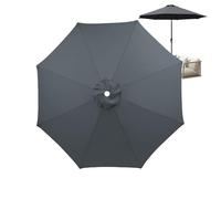 Generico Patio Umbrella Replacement, Outdoor Canopy Cover, UV 50+ Waterproof Polyester Cloth, Durable Parasol Top, Various Patio Frames for Garden Backyard Shade Protection
