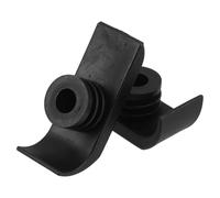 Generico Pattini per Deambulatore Antiscivolo in Plastica Bianca 2 Pezzi Compatibili Walker Protezione Piedi Pratica per Anziani