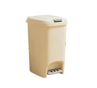 Generico Pattumiera a doppio pedale da 20 litri con coperchio, compatibile cucina, soggiorno, bagno, WC, fai te, carina e creativa, tipo a pedale/spinta, grande capacità