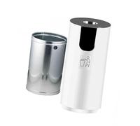 Generico Pattumiera esterni acciaio inossidabile, posacenere verticale rotondo hall hotel, posacenere sigarette piedi, for marciapiedi giardino(Color 2)