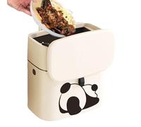 Generico Pattumiera montata a parete - Contenitore per compost sotto il da 9 litri, Portarifiuti sigillato sulla porta 'armadio, Contenitore per rifiuti da appoggio | rifiuti da c