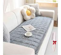 Generico Pawcart Couch Cover,Ultra-Soft Fluffy Plush Sofa Protector, With Cushion Cover,Anti-Static Non-Slip Washable Thickened Pet Hair & Scratch Resistant (Gray, 70x150cm(27.6" x 59.06"))