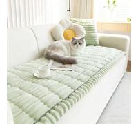 Generico Pawcart Couch Cover, Washable Non-Slip Sofa Cover Fuzzy Couch Cover for Pet, Ultra-Soft Fluffy Plush Sofa Protector for Home Dog and Cat (Coffee,24 x 36 in)