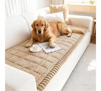 Generico Pawcart Couch Cover, Washable Non-Slip Sofa Cover Fuzzy Couch Cover for Pet, Ultra-Soft Fluffy Plush Sofa Protector for Home Dog and Cat (Coffee,24 x 60 in)
