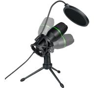 Generico Pc Usb Condenser Microphone, Game Condenser, Functional Compact Studio-Quality Recording, Voice Chat Accessory for Streaming, Singing, Podcasting, Laptop & Desktop