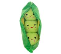 Generico Pea Plush Pillow, Cute Soft Comfortable, Novelty Design | Cute Pea Stuffed Toys Cute Comfortable for Home Bedroom Living Room Sofa Birthday Car Decoration Children Kids Nursery