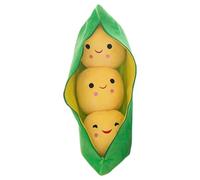 Generico Pea Pod Soft Cuddle Doll Cute Plush Stuffed Toy Peas In A Pod Interactive Plush Toy 25cm/40cm