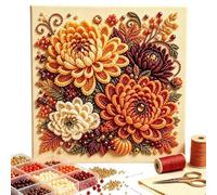 Generico Pearl Art Fall Theme | Holiday Handmade Painting Decorations Gems