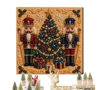 Generico Pearl Art Kit 3D Crystal Nutcracker - Rhinestone Painting Set