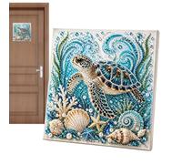 Generico Pearl Mosaic Kit - DIY Beading Set | Framed Canvas Wall Decor