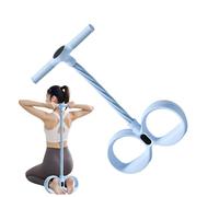 Generico Pedal Widerstandsband - Multifunktionaler Bauchmuskeltrainer Mit 6 Röhren Und Digitalzähler | Sit-Up Zugseil Für Training,Für Die Straffung Von Taille, Bauchmuskeln, Armen Und Beinen, Die