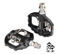 Generico Pedali Bici SPD PD-F91 con Sistema Auto-Bloccante Cuscinetti 3 Bearing ad Alta Scorrevolezza | Design Integrato Professionale per MTB e Ciclismo