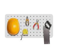 Generico Pegboard Wall Organizer Panels, No Punching Peg Board Walls for Bedroom, Space-Saving Pegboards Display Panels to Your Garage, Workshop, Offices, and Craft Room
