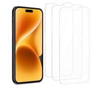 Generico Pellicola Protettiva Idrogel HD per iPhone 15 [3 Pezzi] | Ultra Trasparente, Auto-rigenerante, Anti-Bolle | Kit Montaggio Incluso (Panni, Raschietto, Microfibra) | Alta Sensibilità Touch