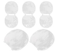 Generico Pellicola Protettiva per Racchetta Ping Pong in PVC, 5 Pezzi Trasparenti bifacciali, Film Adesivo Resistente per utilizzo in competizioni Sportive