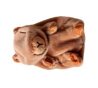 Genérico Peluche Animale Capibara | Capibara Capelli Lisci Senza Riempimento | Materiali Accessori Artigianato Bambole Morbide per Bambini Donne Adolescenti Adulti