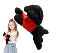 Generico Peluche Animale - Compagno di Nanna Morbido e Coccoloso | di Peluche a Forma di Cane | Per Ragazzi Sorelle Amici Amanti Degli Animali Adolescenti Divano Poltrona Scrivania Sedile Auto