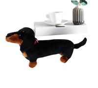 Generico Peluche Bassotto | Giocattolo Bambola Da Abbraccio Cane,Animale Compagno Per La Nanna - per Bambini e Adulti Casa Scrivania Divano Auto Compleanno e Regalo