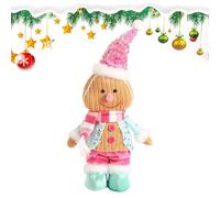 Generico Peluche Biscotto di,Animaletto di Natale Morbido - Bambolo Morbido Decorazione Stagionale per Bambini Ragazzi e Famiglie
