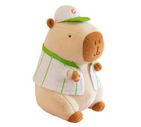 Genérico Peluche Capibara con Vestiti - Giocattolo Capibara Collezione Design Esclusivo | Collezione Tenera per Alleviare lo Stress e Compagno di Letto Decorazione per Compleanno Feste Camera da Letto