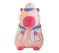 Genérico Peluche Capibara | Giocattolo Capibara Collezione Design Esclusivo - Collezione Tenera per Alleviare Stress e Compagno di Letto Decorazione per Compleanno Feste Camera da Letto