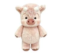 Generico Peluche che corre, Running Cow Plush, 23.62 inches Cute Moving Legs Highland Cow Stuffed Animals for Kids Adults Girls Boys