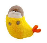 Generico Peluche Con Gamberetti Fritti E Foca - Comfort Reversibile A Doppia Faccia | Adorabile Bambola Rilassante Da Comodino | Bambini, Adolescenti, Adulti, Regalo Per Un Pisolino Abbracciat