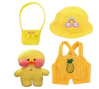 Generico Peluche con vestiti - Set di da 30 cm, collezione di abiti per bambole, compagno di peluche | per attività di travestimento, regali al festival, idee per la decorazione della c