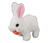 Generico Peluche coniglietto saltellante elettronico interattivo realistico con suoni orecchie che si muovono movimenti fin troppo realistici compleanni e Pasqua compagno di gioco sostituto