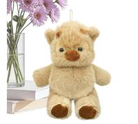Generico Peluche - Cotone Peluche 35 Cm | Adorabile Bambola Di Peluchee Con Delle Highland, Morbido Cuscino Confortevole Per Animali Di Peluchee, Simpatico Giocattolo Decorativo | Per L'arredamento