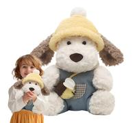 Generico Peluche Cucciolo Cane | Morbido Giocattolo Peluche,Pupazzo Dolce 32 Cm Bambini Ragazzi Adulti Camera Divano Auto Compleanno San