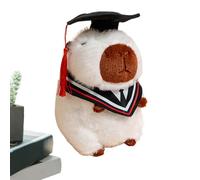 Genérico Peluche di laurea | Souvenir di Capibara, peluche souvenir con cappello per studenti universitari, regalo e decorazione della camera da letto