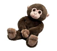 Genérico Peluche di scimmia, decorazione realistica e morbida per la casa, piccoli animali di peluche e bambole, per adulti e ragazze, bambini, soggiorno, divano, , ufficio, auto, viaggio per la