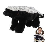 Generico Peluche Di Tasso Miele - Animal Morbido Al Realistico | Collezione Cuddly Toiys Wild African Polleds Aneimal Giocattoli Per La Fauna Selvatica