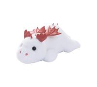 Generico Peluche Drago - Grande simpatico drago di peluche con, tenero peluches per bambini, ragazze e ragazzi, giocattolo di fantasia per compleanno, regalo di Natale