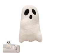 Generico Peluche Fantasma,Peluche da Notte Halloween - Cuscino di Morbido Imbottito Decorazioni per la Nanna per Ragazzi e Ragazze Ideale per il Sonno per Feste di Compleanno e Vacanze