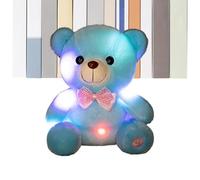 Generico Peluche Illuminato,Bambola Morbida Per Decorazione Camera Da 20 Cm - Peluche Orsetto Brillante al Buio,Per Bambini e Bambine Salone Camera dei Giochi Ufficio Soggiorno e da