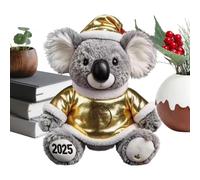 Genérico Peluche Koala, 25 cm, bambola natalizia adorabile | Animali di peluche a forma di koala e da abbracciare, per bambini, ragazze, adulti, per feste e come regalo per feste